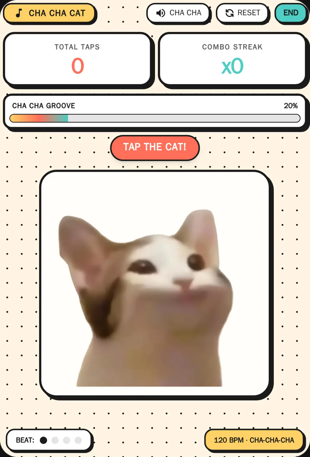 Cha Cha Pop Cat cover