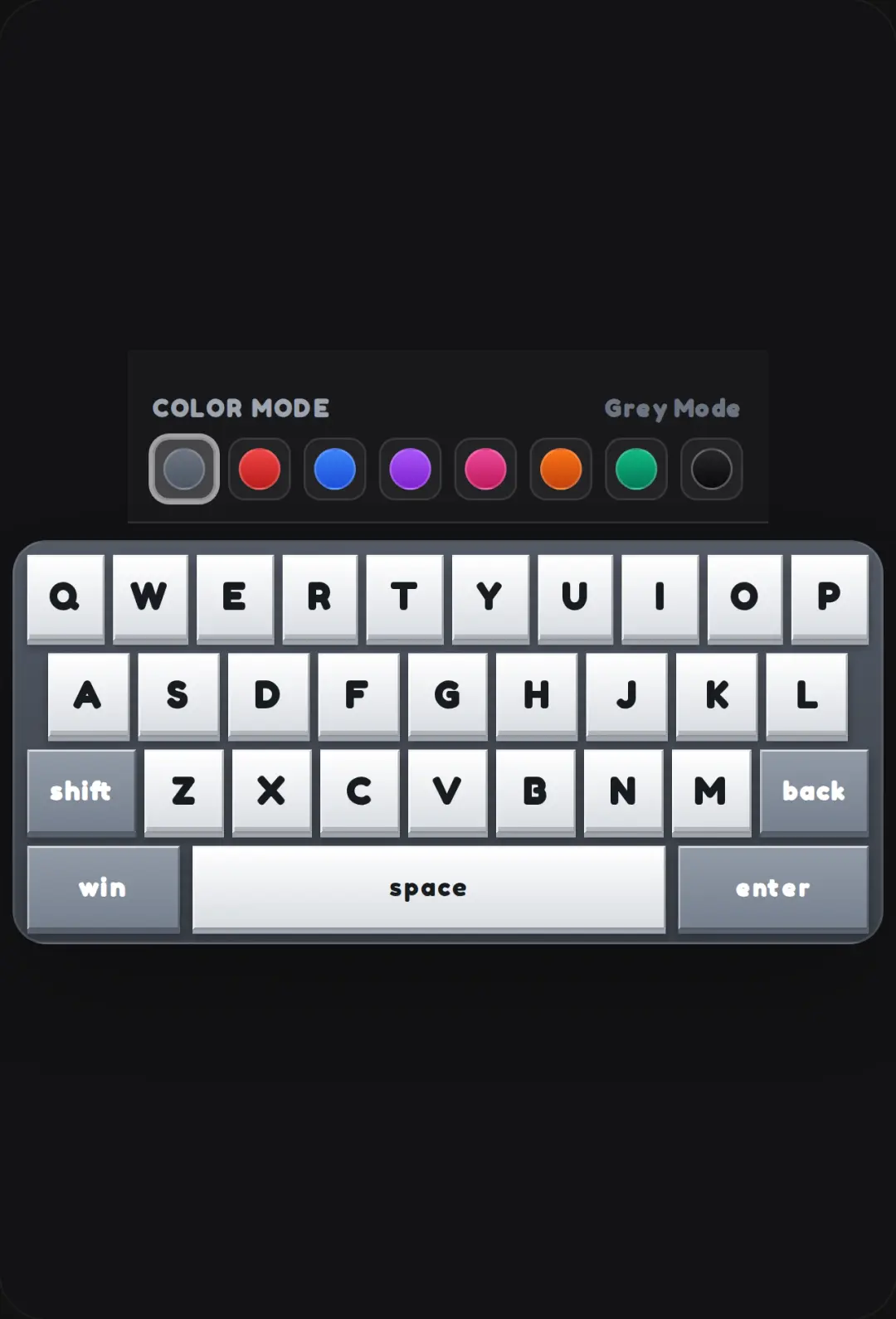 Tact-O-Keyboard cover