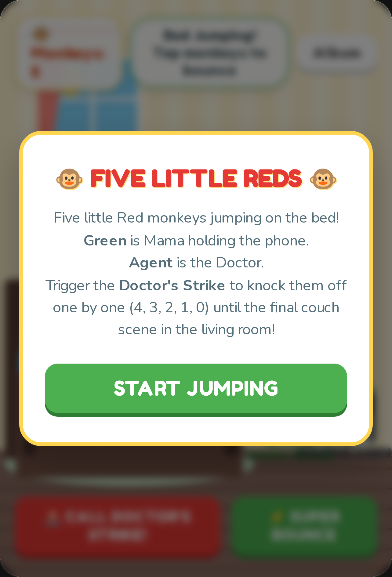 Five Little Monkeys Jumping on the Bed cover
