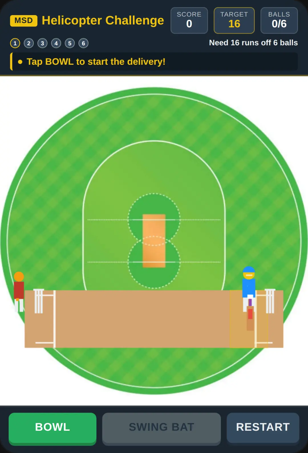 MSD Helicopter Shot Challenge cover