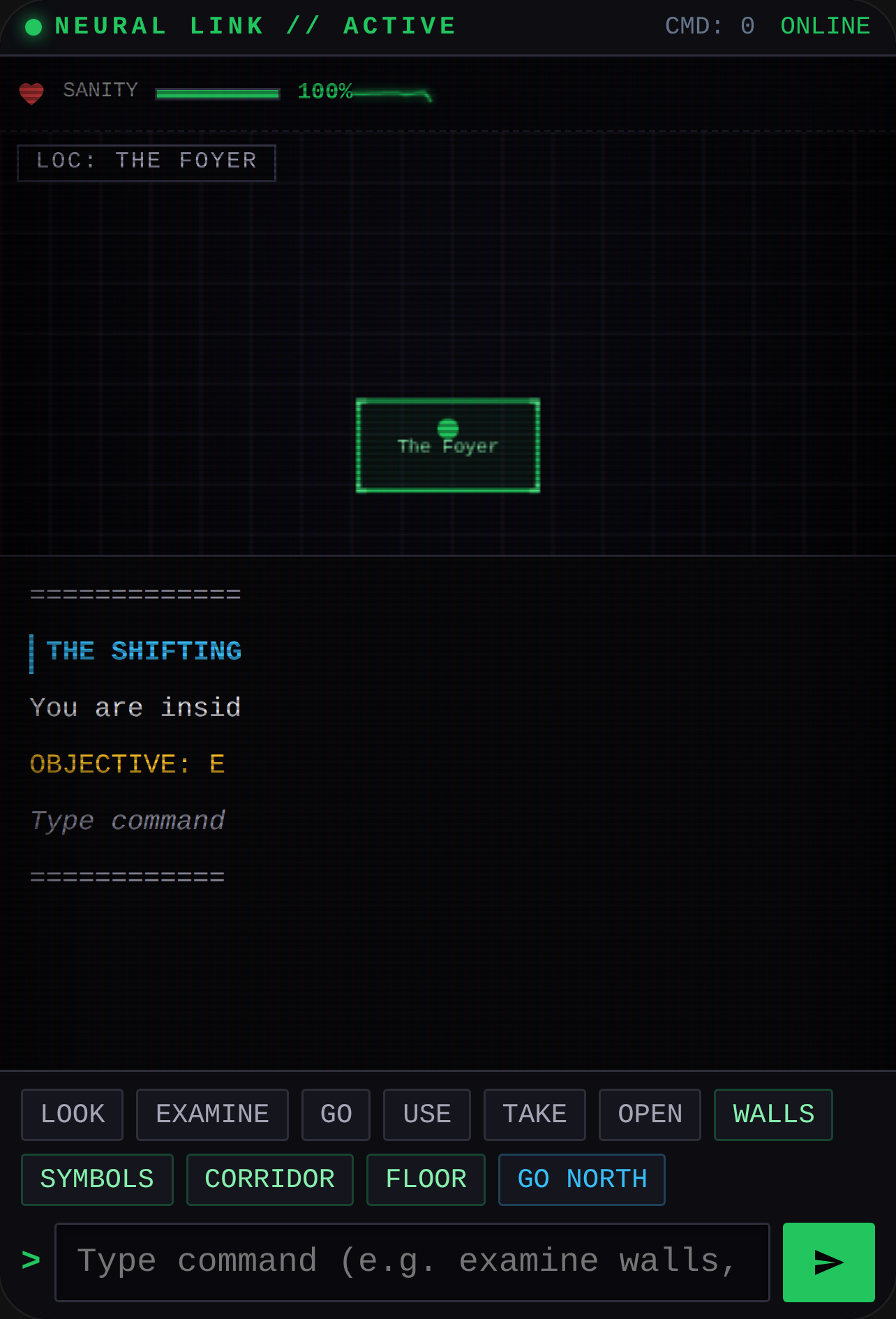 THE SHIFTING VOID - Terminal Interface cover