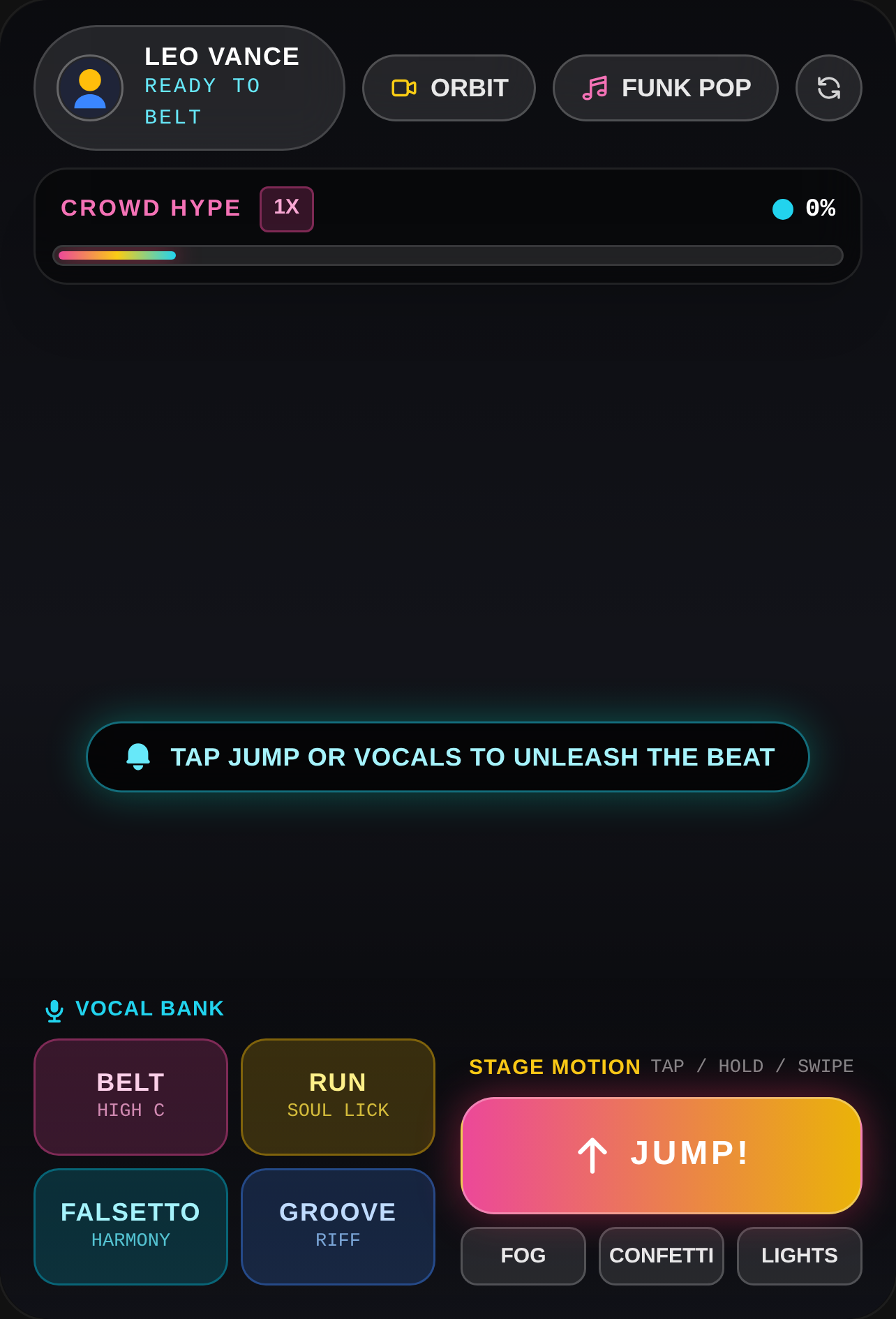 3D Vocal & Jump Stage cover
