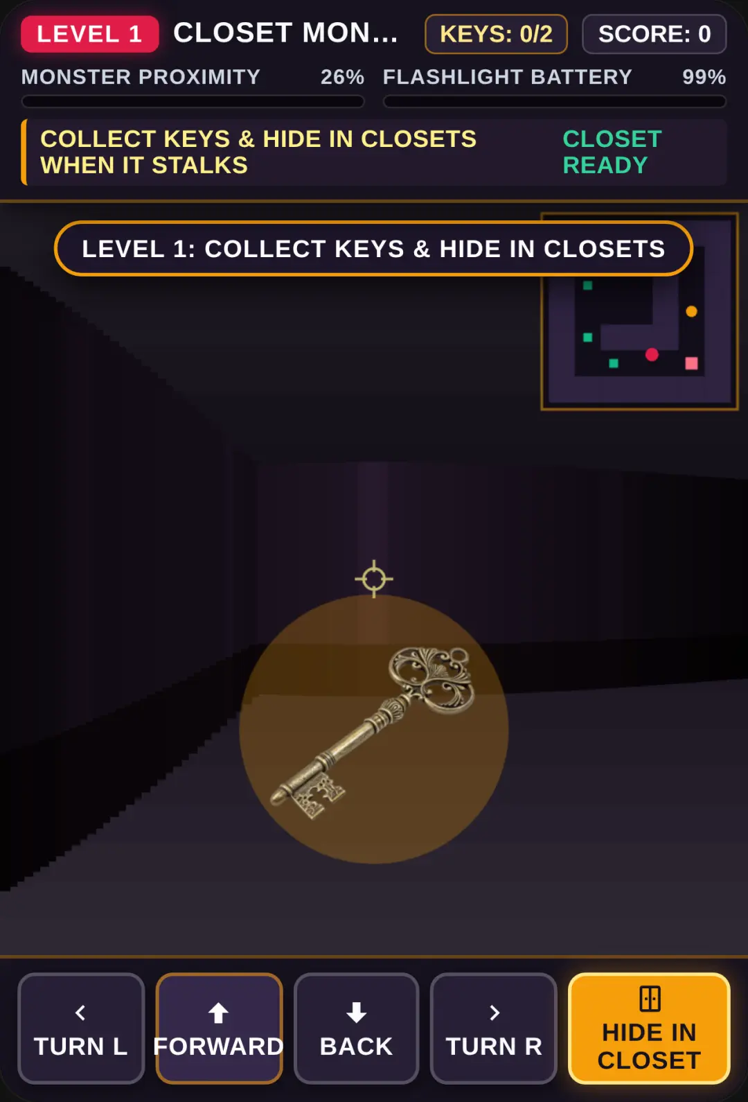 Closet Monster: Hallway Escape cover