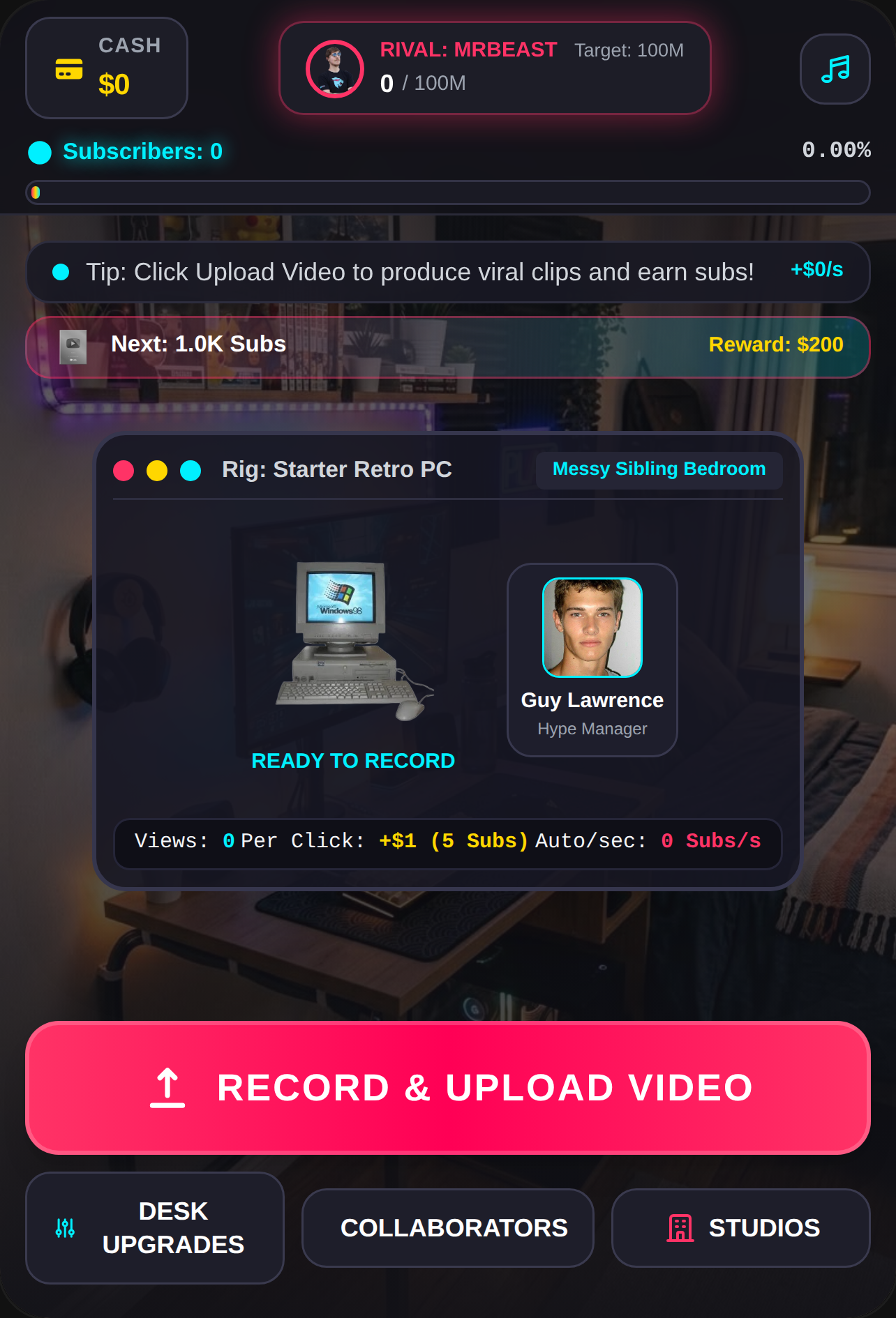 Creator Tycoon: Beat MrBeast cover