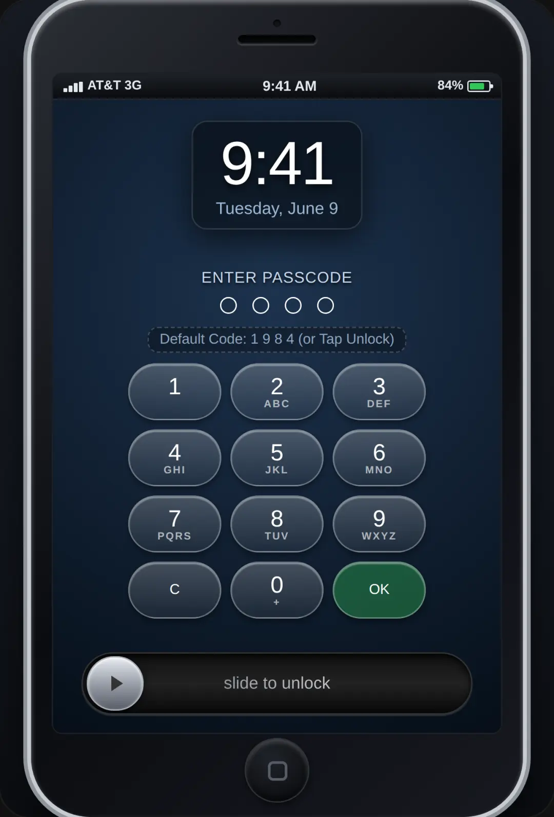 iPhone 3GS - Vintage Pocket OS cover