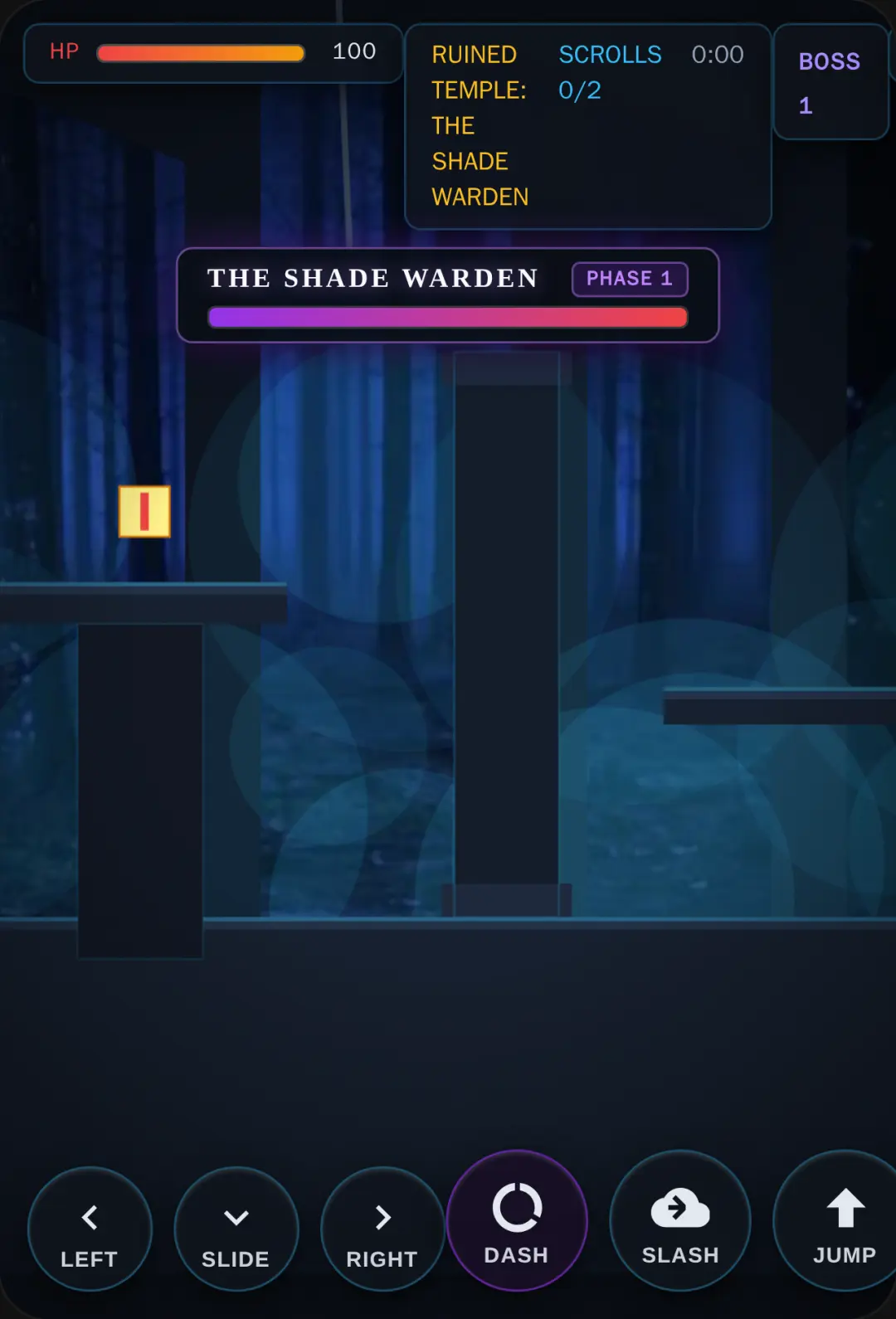 Shadow Blade: The Shade Warden - First Boss cover