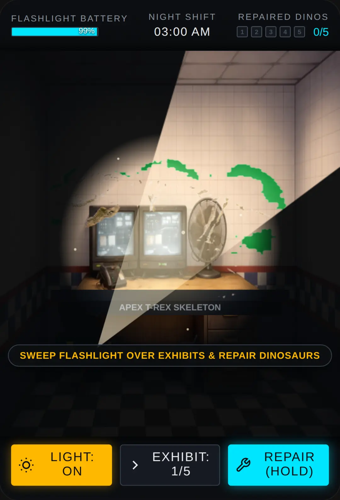 Night Shift: Dinosaur Museum cover