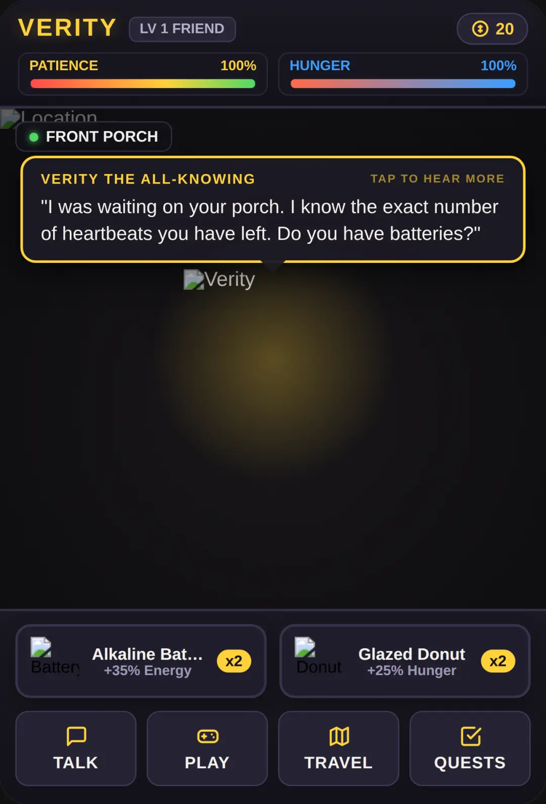 Verity: The All-Knowing cover