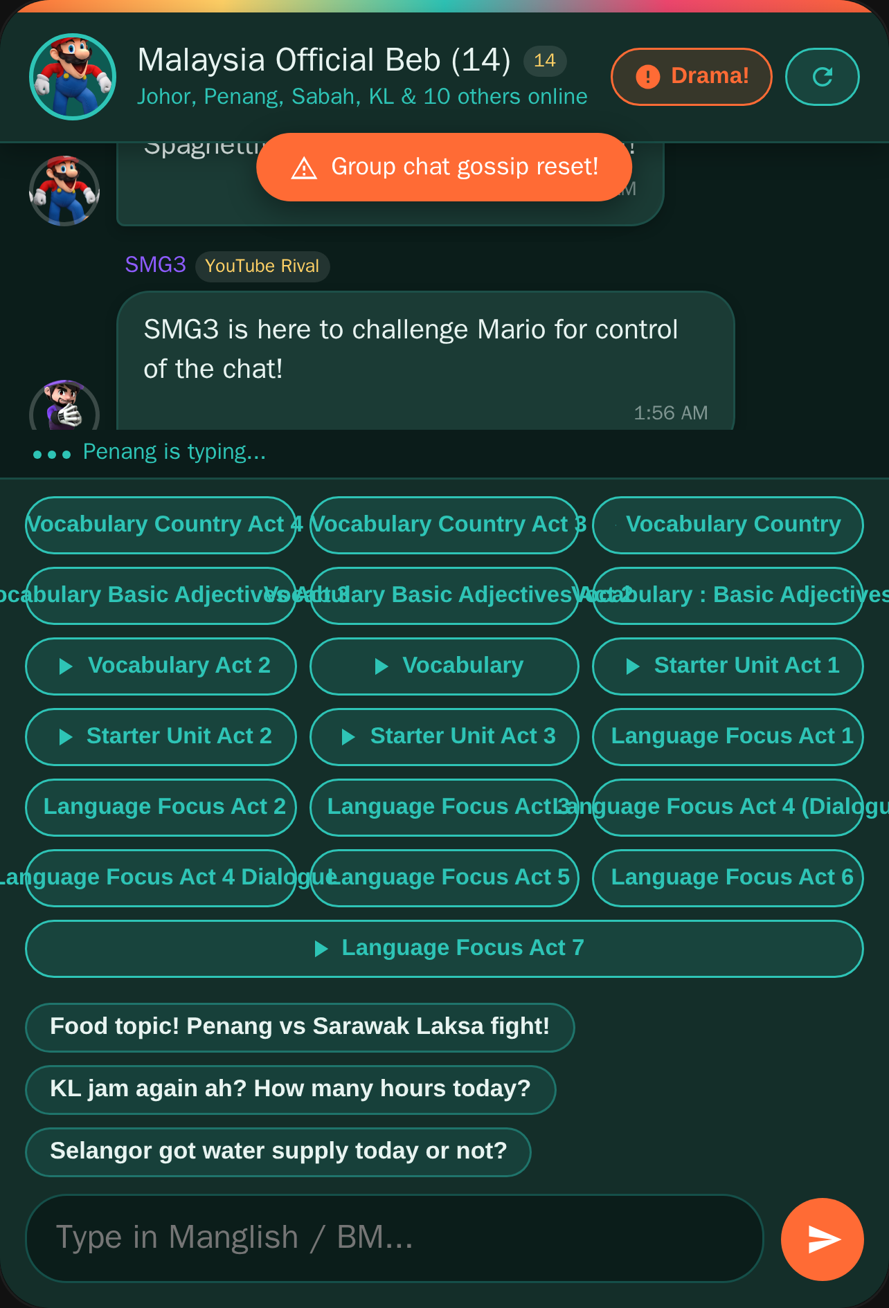 Malaysia States Group Chat cover