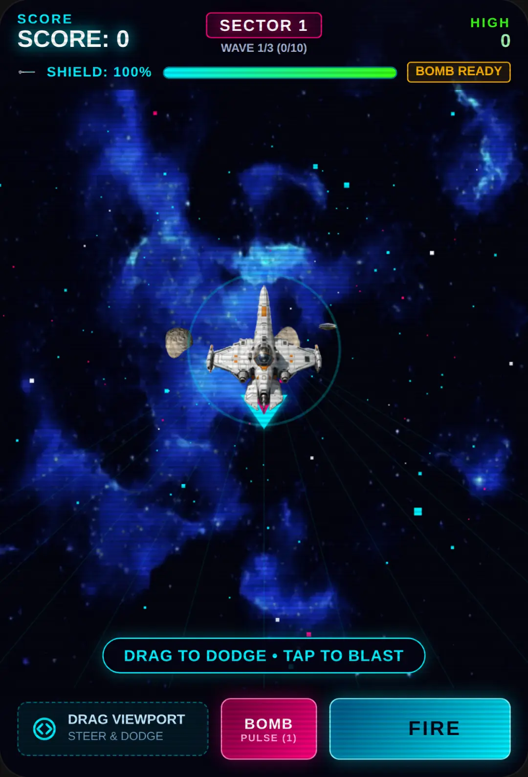 Astro Strike 3D cover