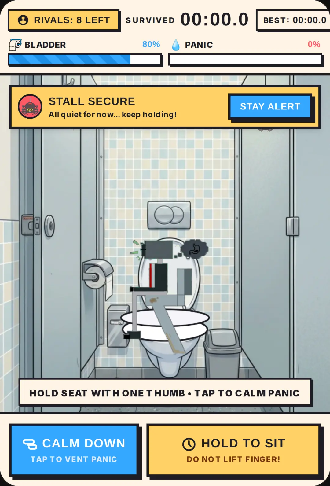 Last To Leave The Toilet Wins cover