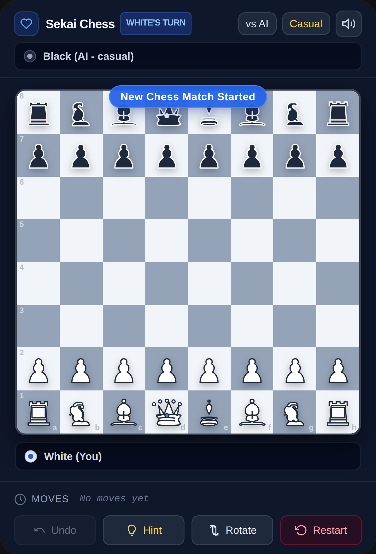 Classic Minimalist Chess game cover