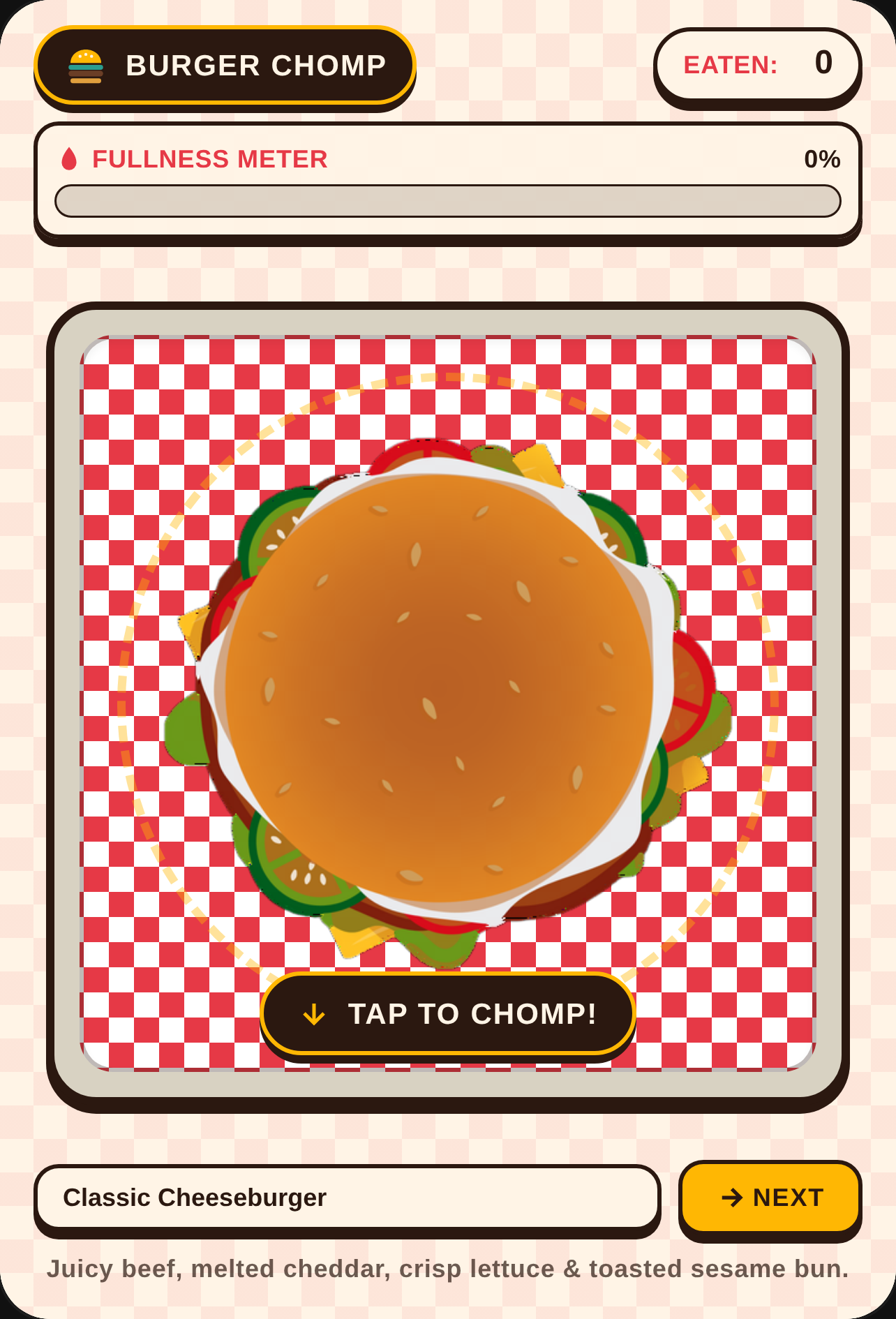 Burger Chomp cover