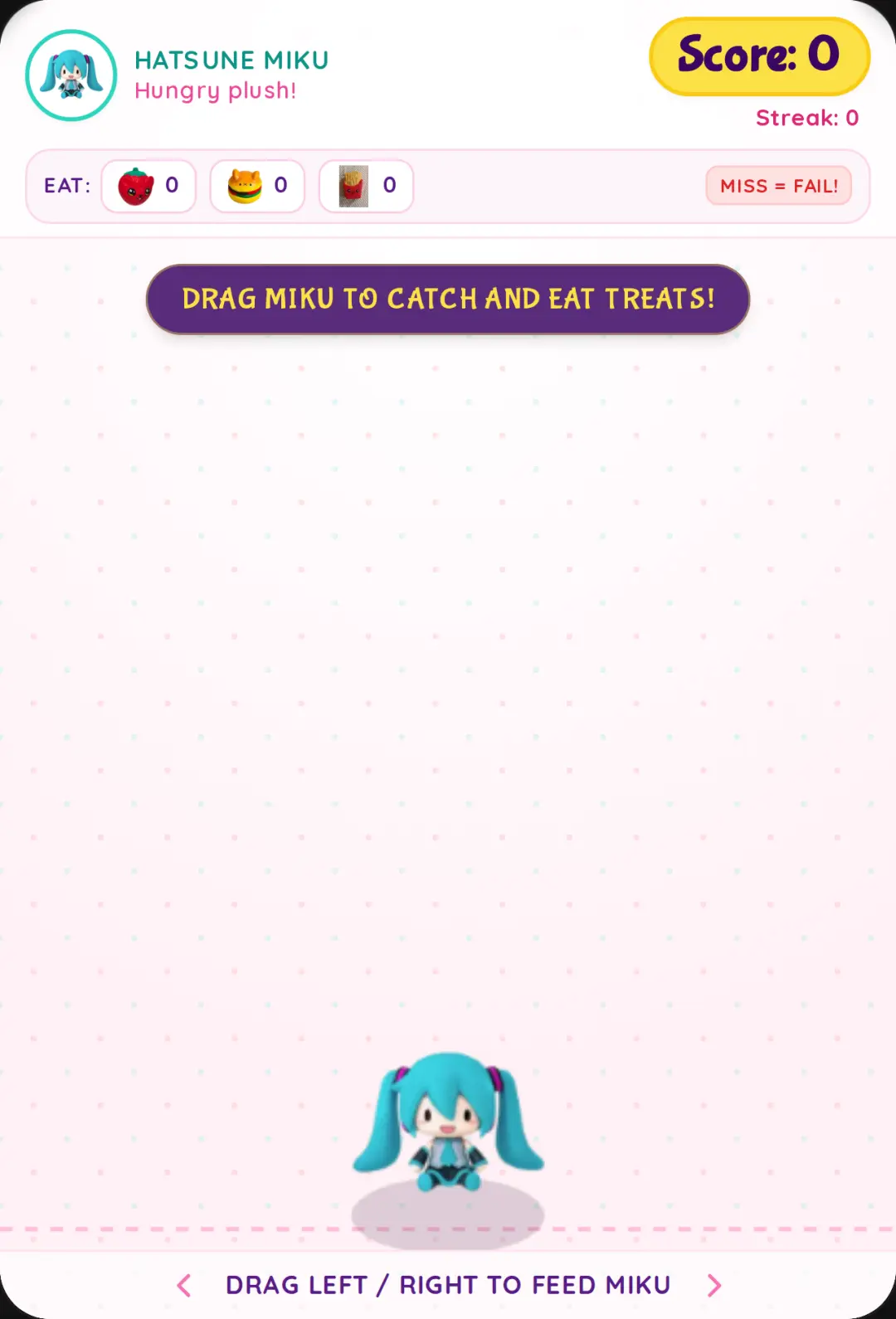 Miku Hungry Catch cover