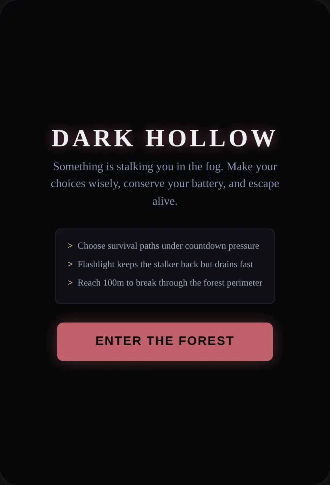 Dark Hollow: Forest Stalker cover