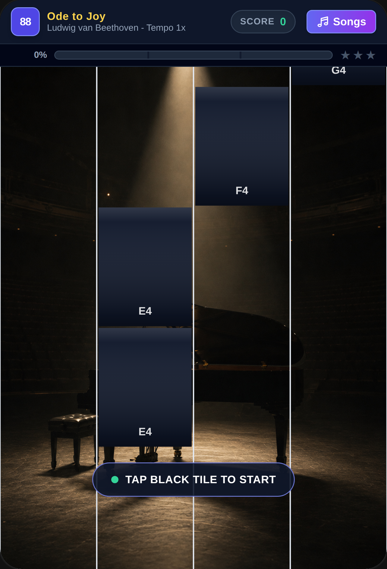 Piano Tiles - Song Mastery cover