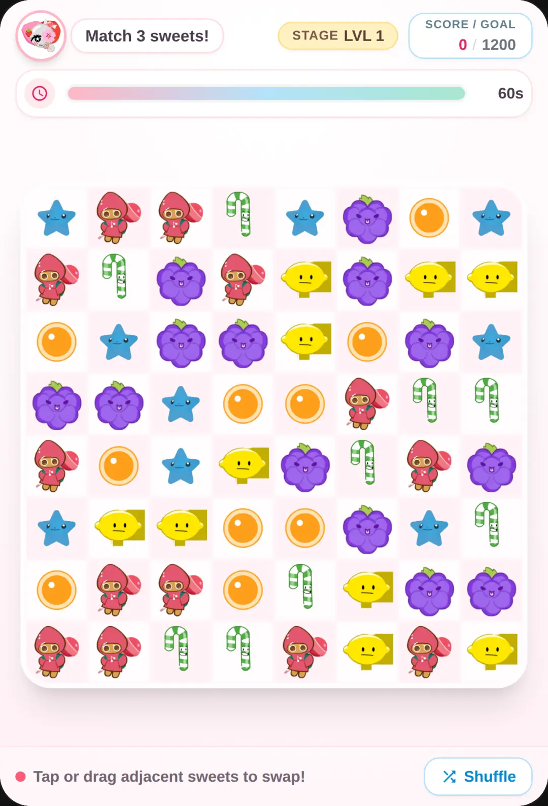 Sweet Treats Match-3 cover