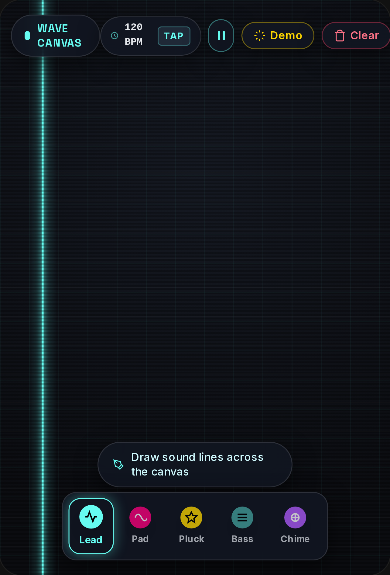 Sound Wave Canvas cover