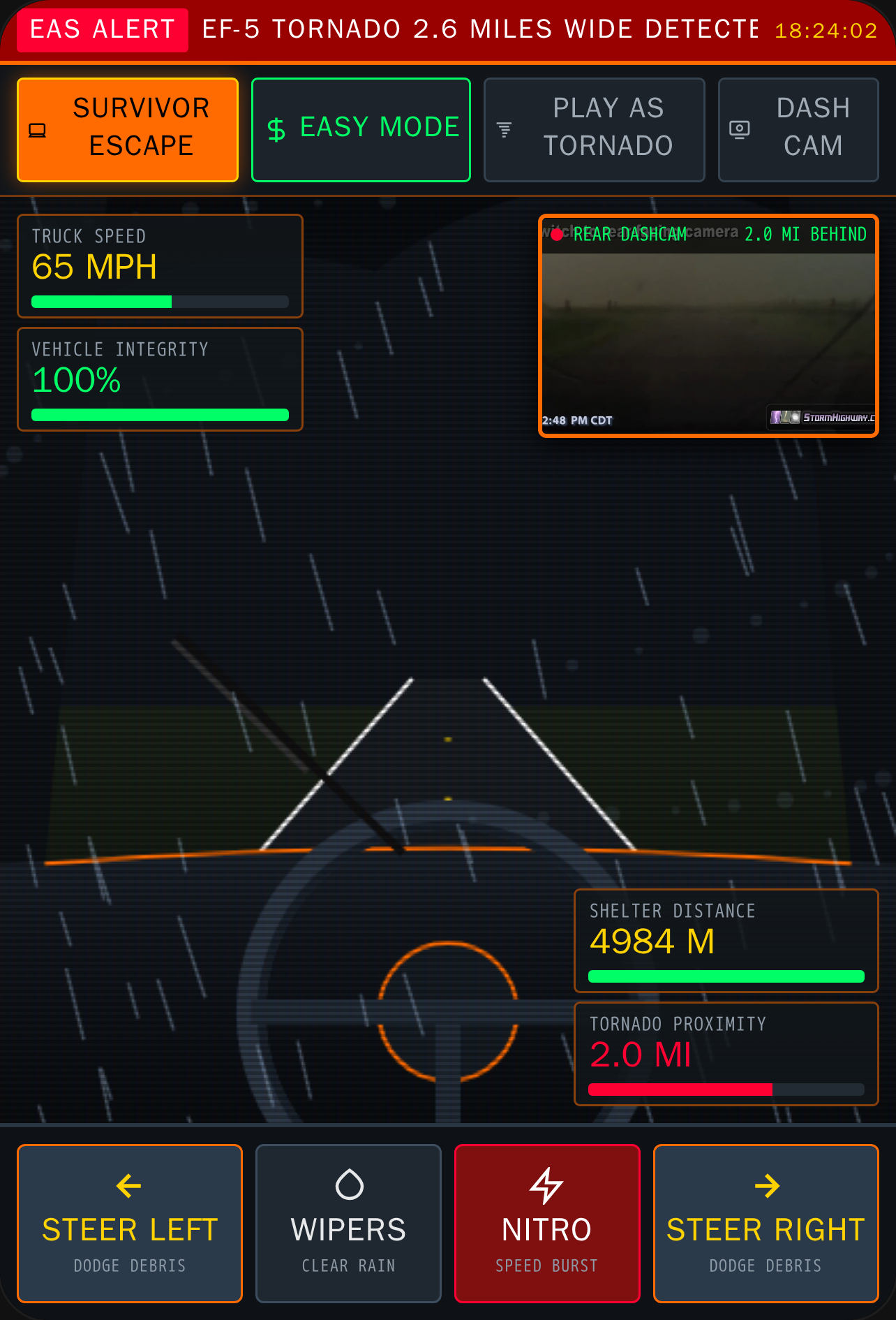 EL RENO: 2.6 MILE TORNADO ESCAPE cover