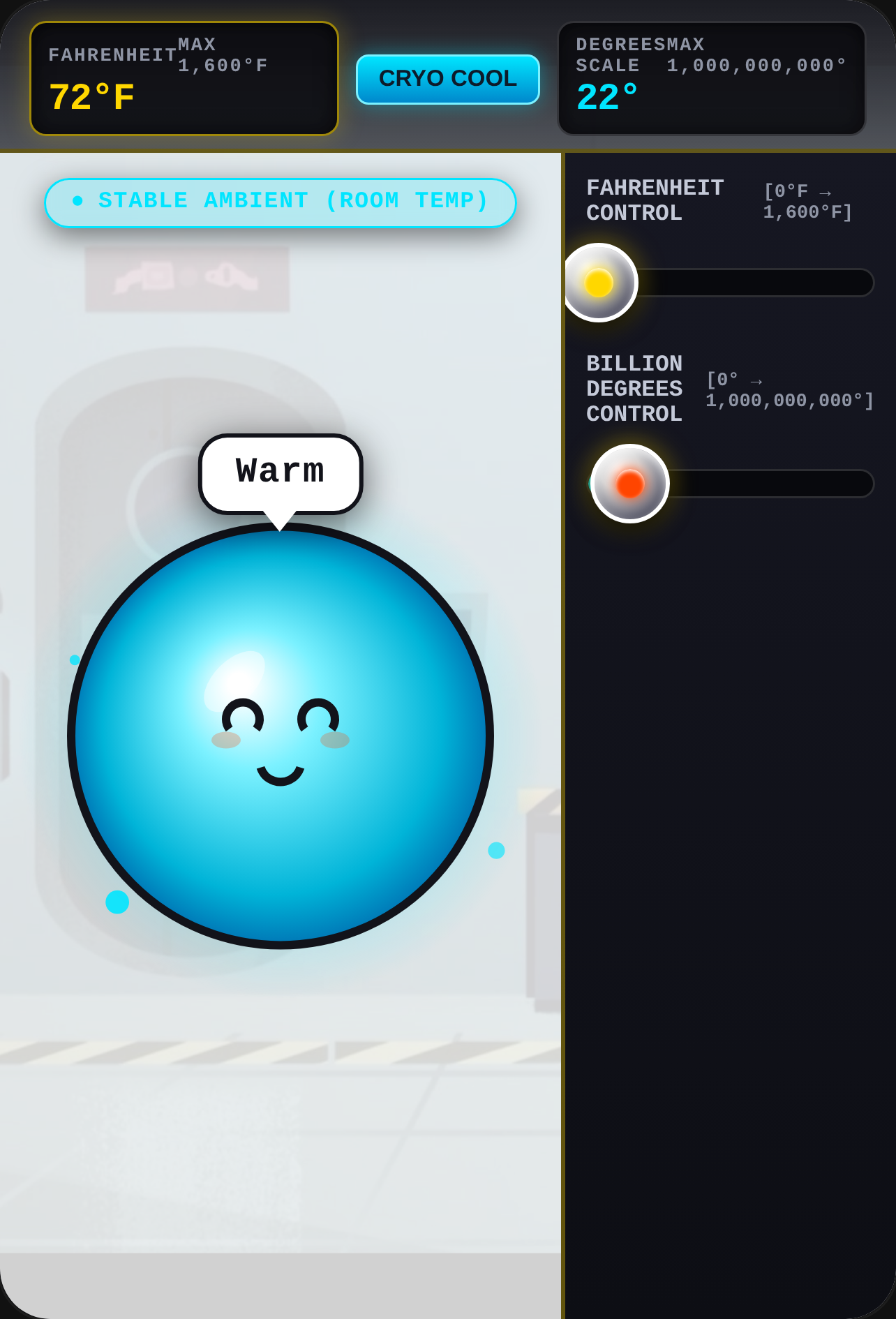 Thermal Ball Lab · 1,000,000,000° Sim cover