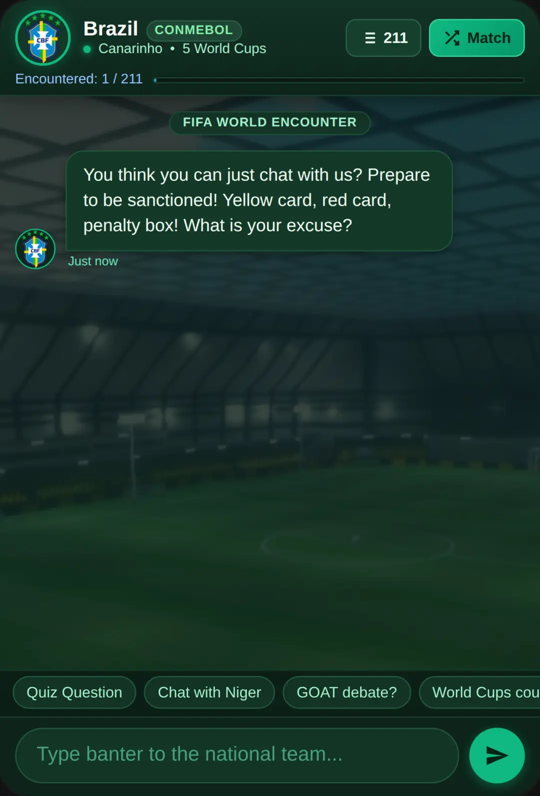 all the teams chat u cover