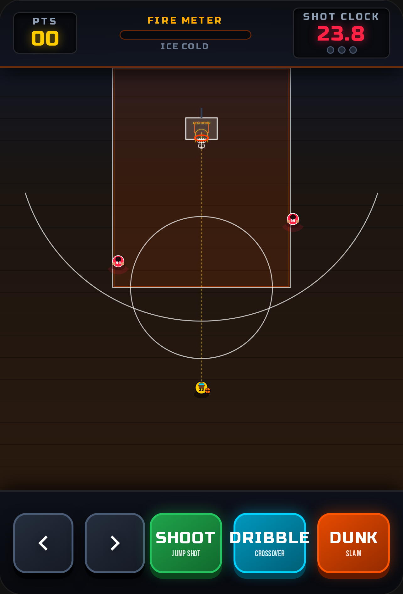 Simple basketball game fun cover