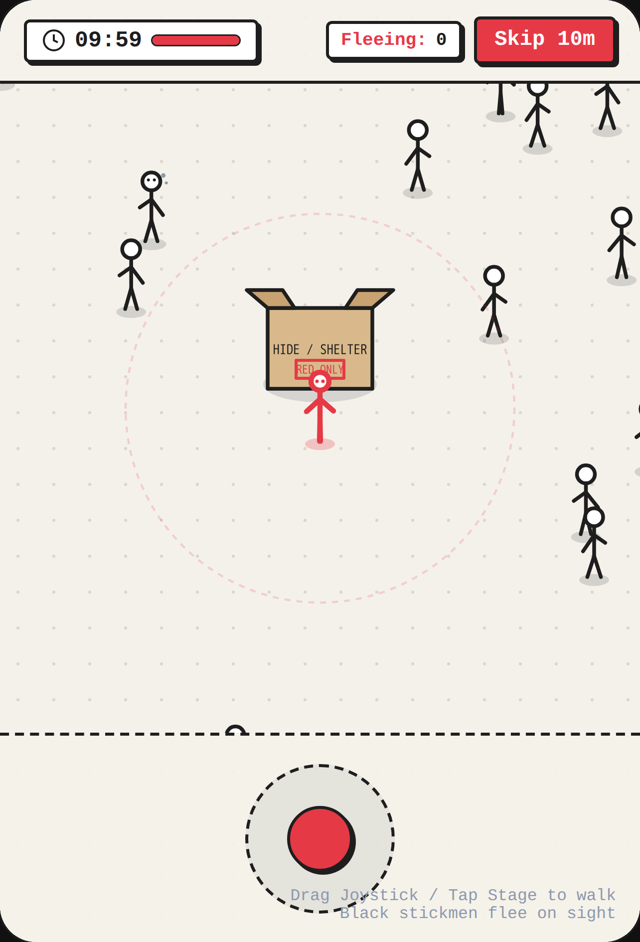 The Lonely Red Stickman cover