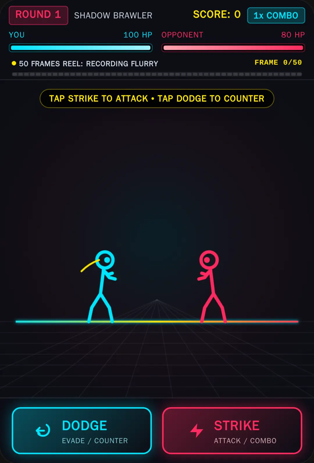 Stickman 50 Frames: Combat Blitz cover