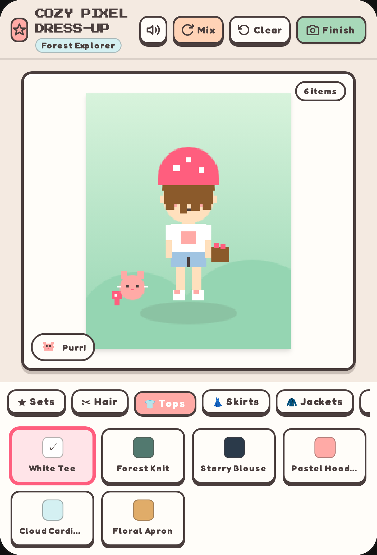 Pixel Cozy Dress-Up cover