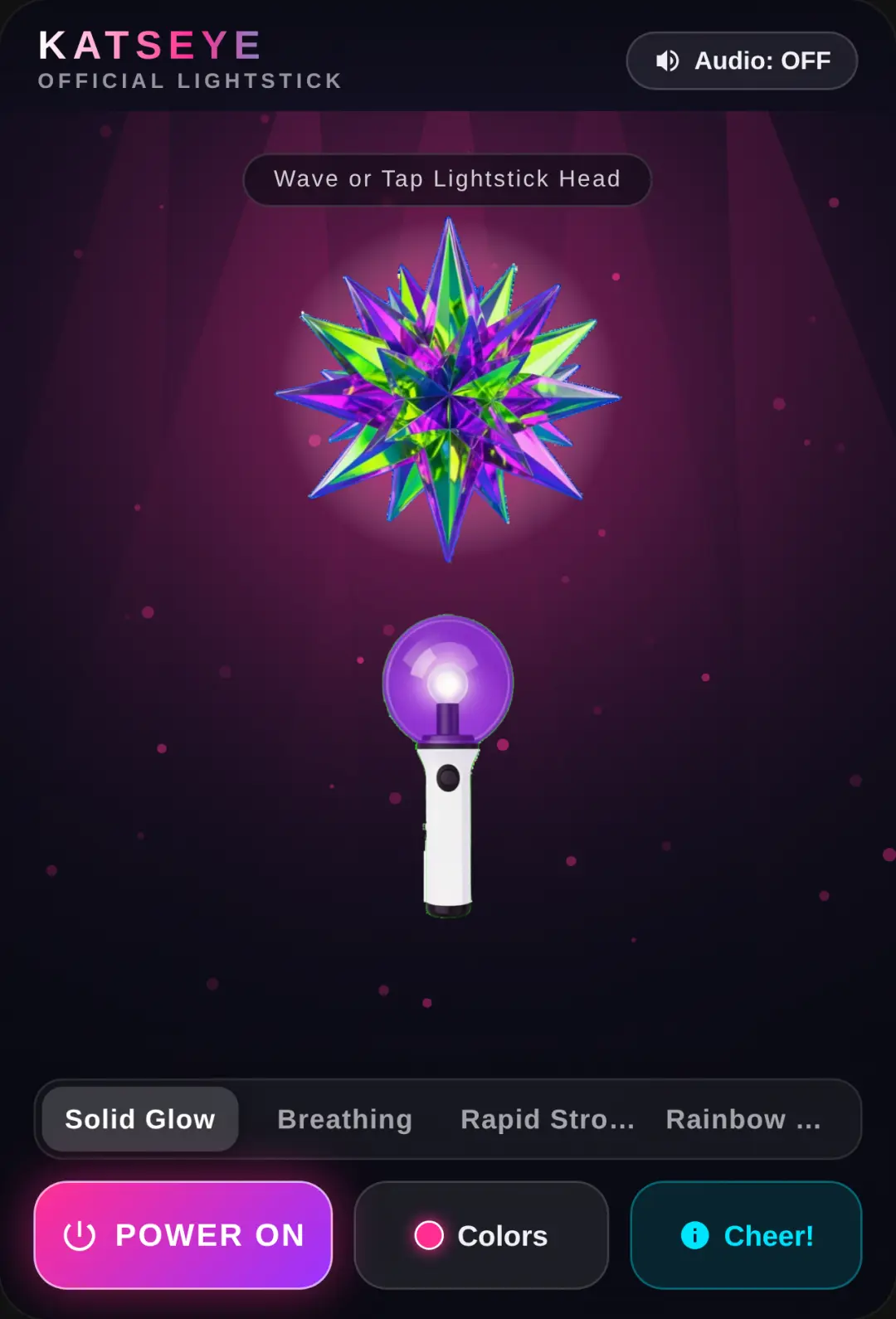 KATSEYE Official Lightstick cover