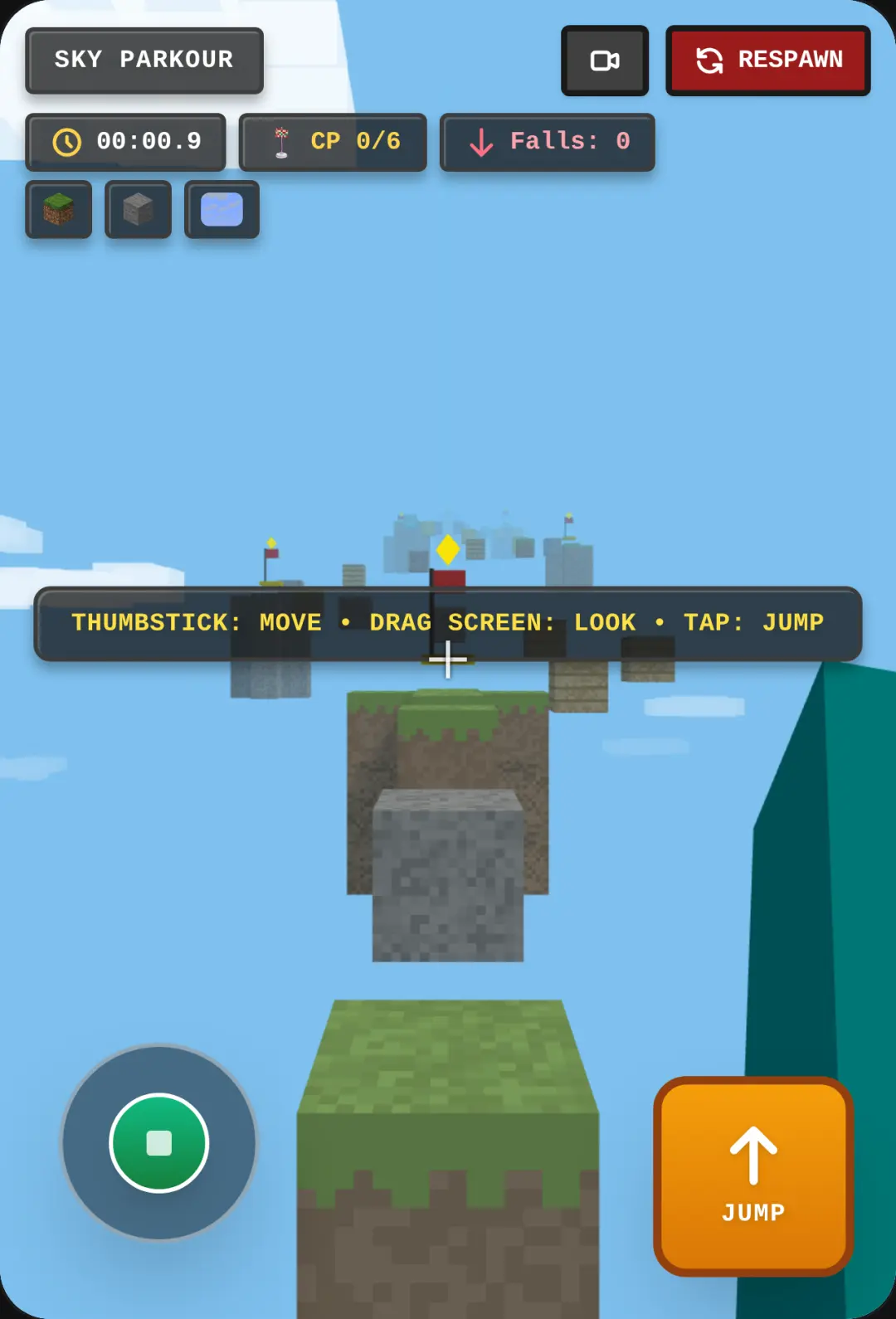 Minecraft Sky Parkour (new stages) (update) cover