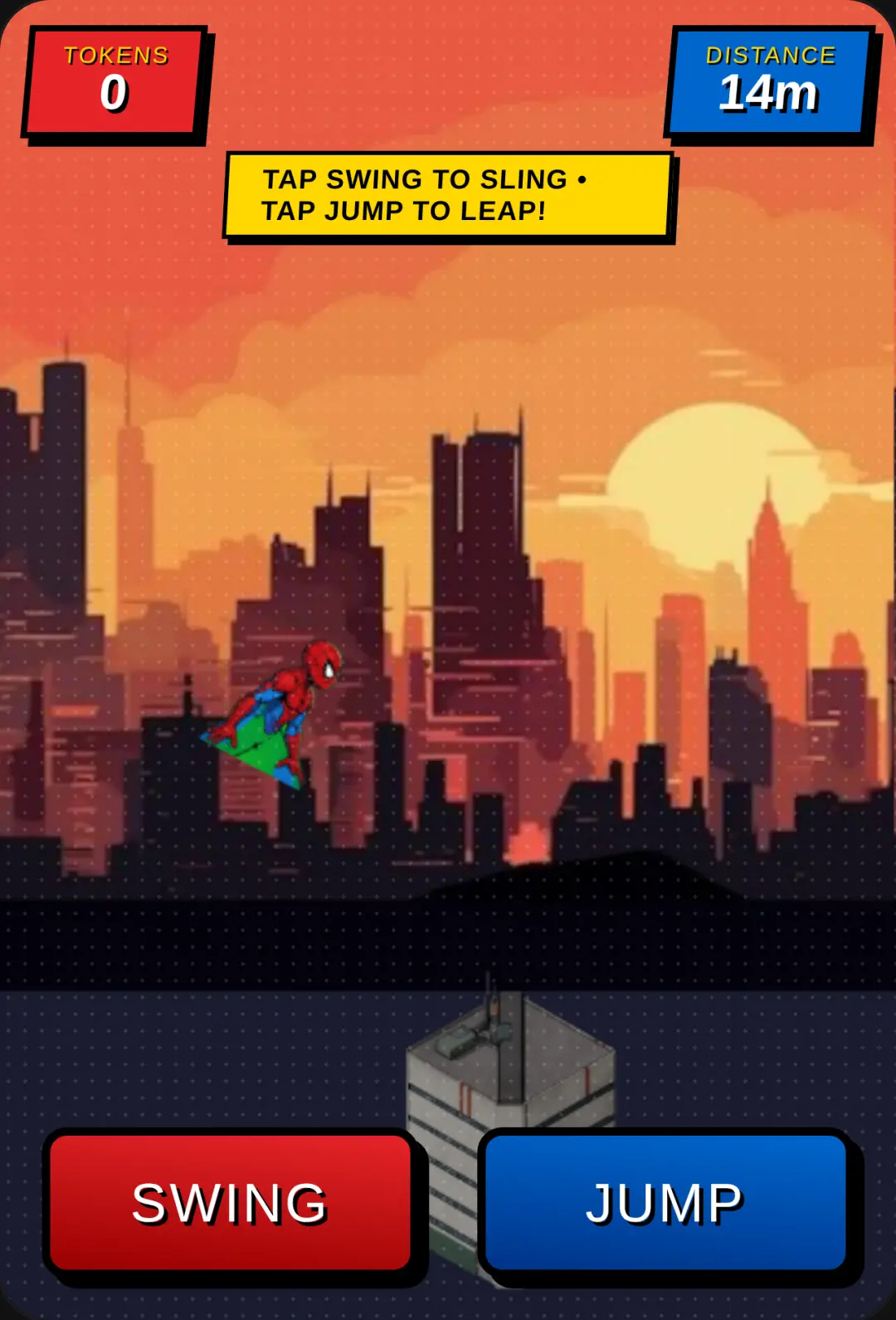 Spider-Man Skyline Swing cover