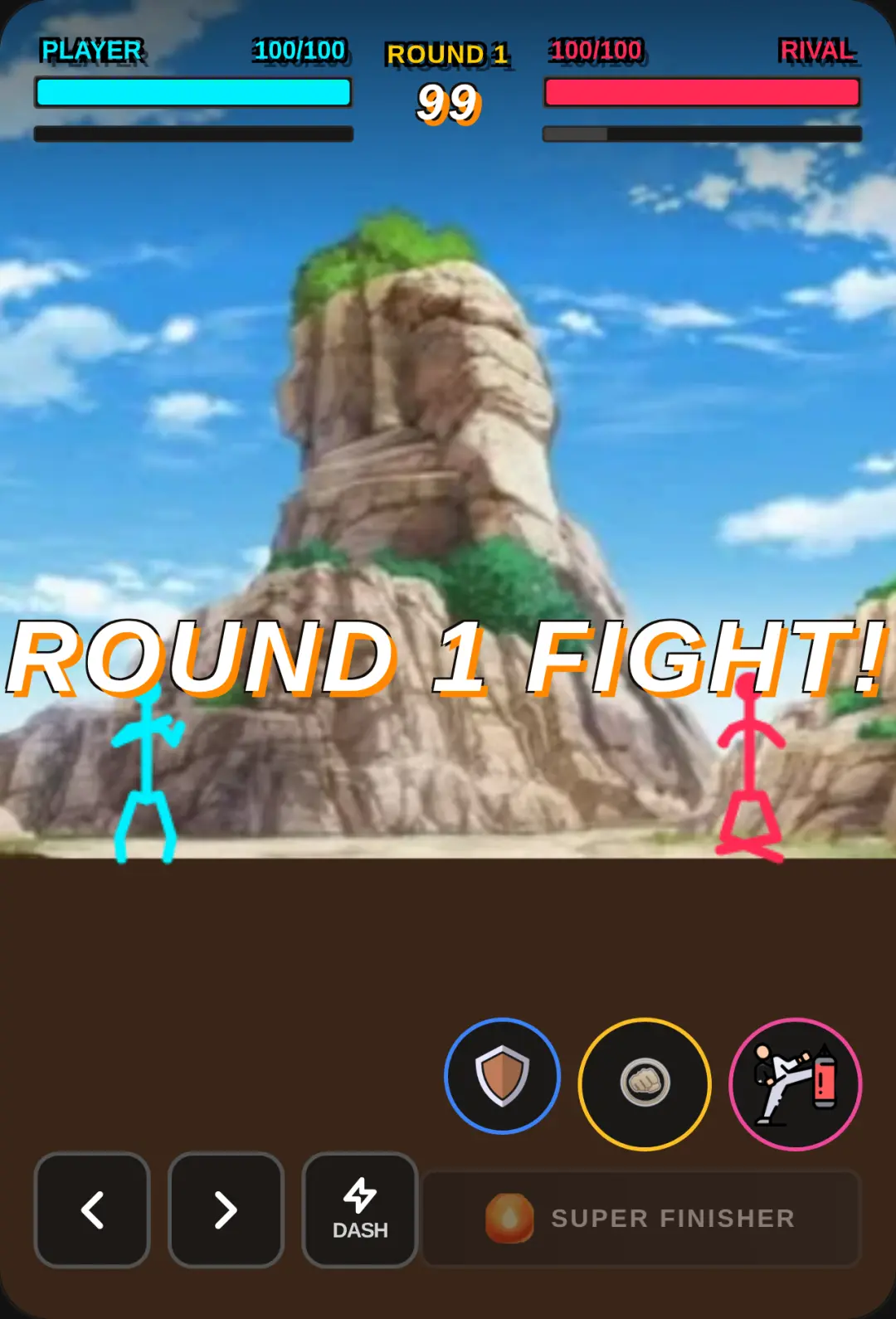 Anime Stickman Fighter cover