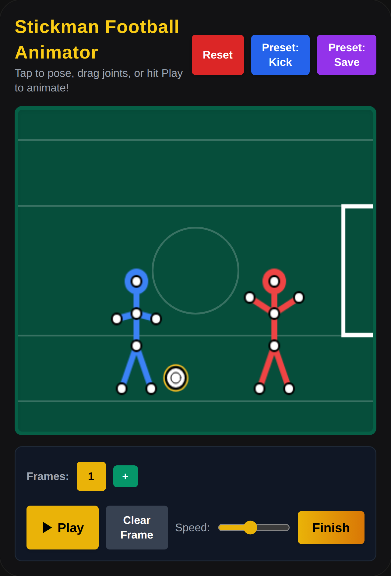Stickman Football Animation Creator cover