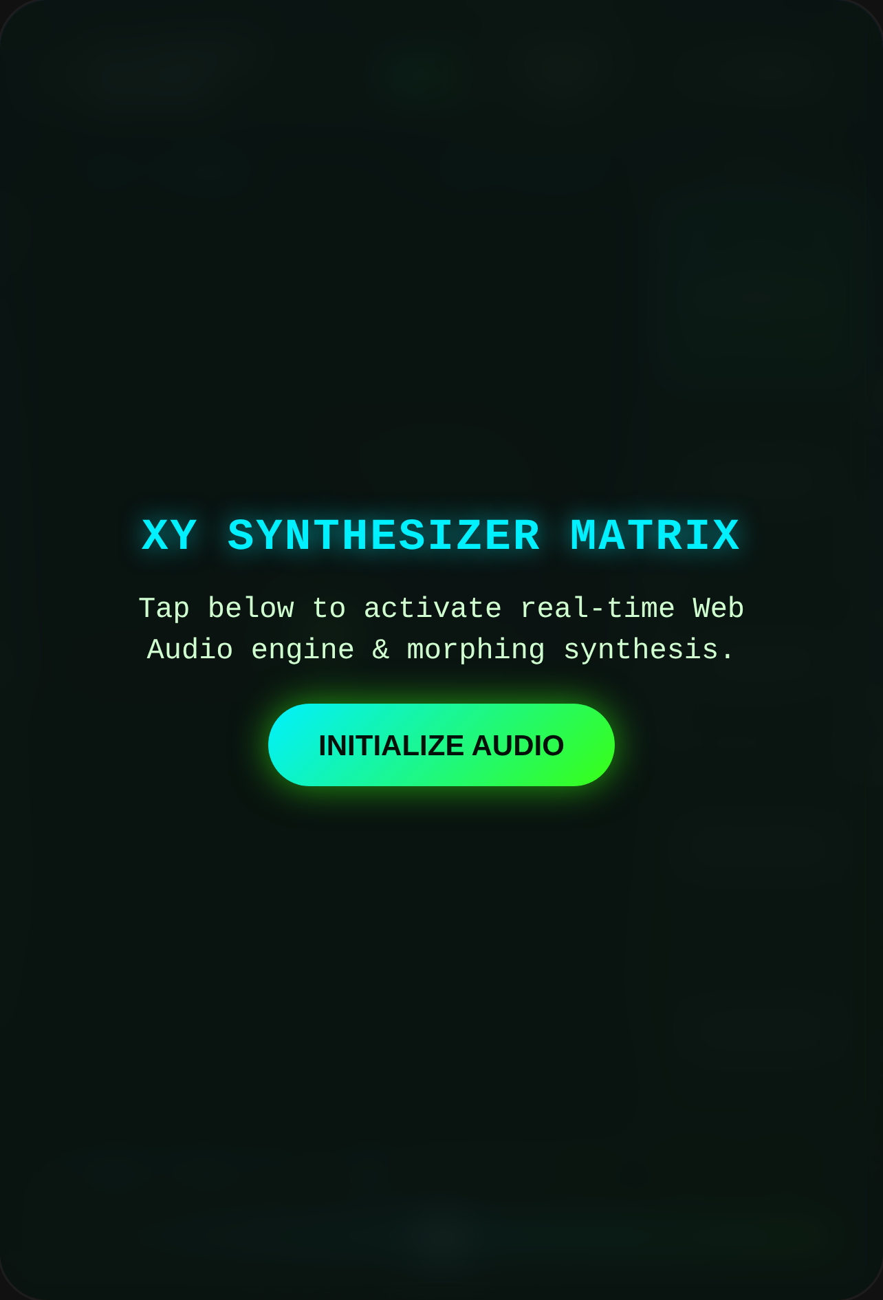 Y2K XY Synthesizer Matrix cover