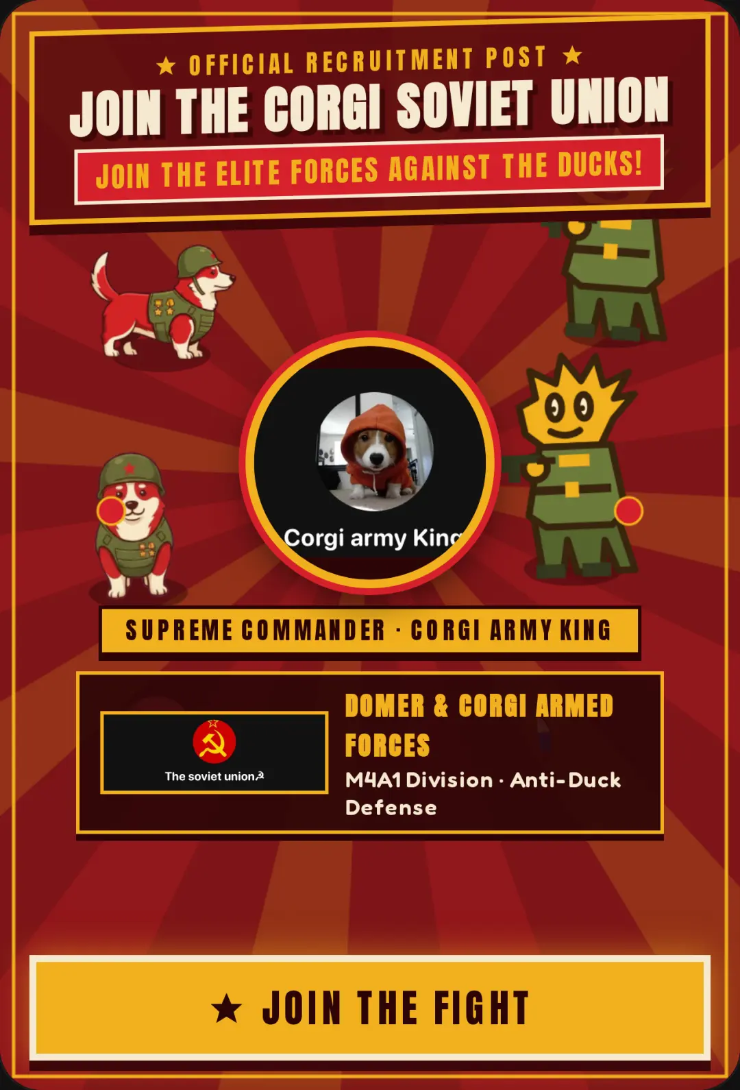 Join the Corgi Soviet Union cover