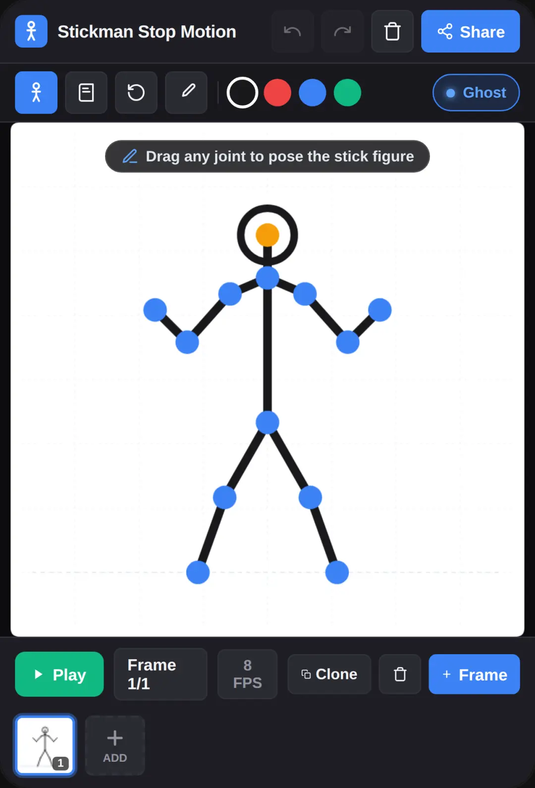 Stickman Stop Motion cover