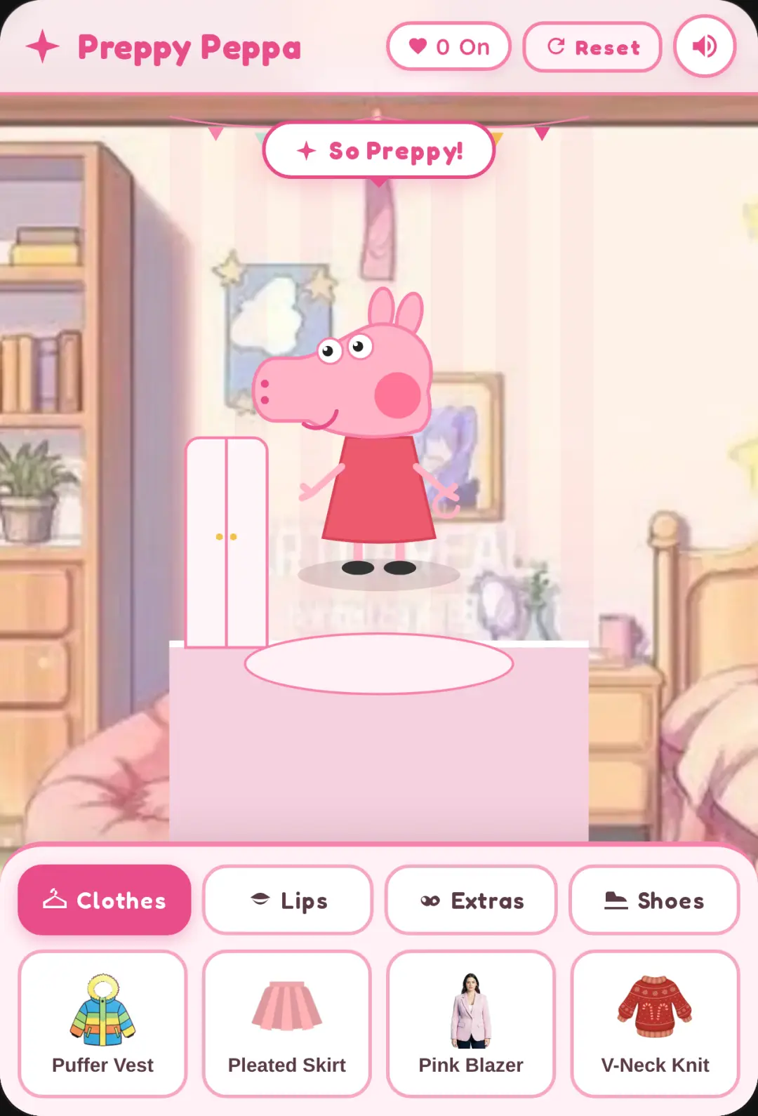 Preppy Peppa Pig Dress Up cover