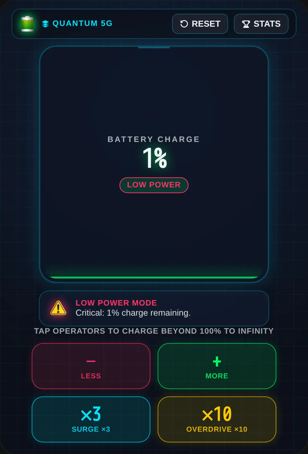 Infinite Battery Simulator cover