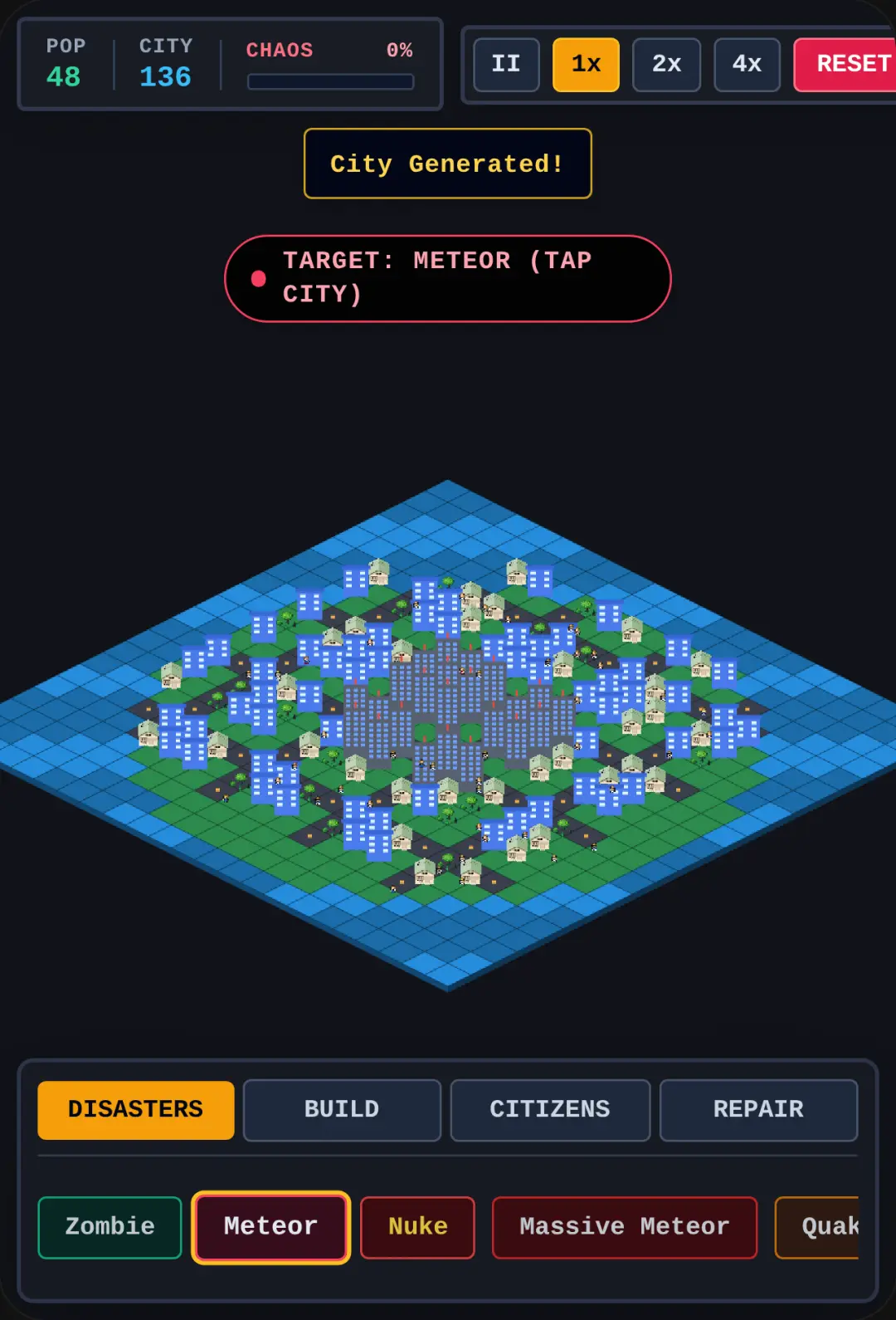 Pixelated Mini City cover