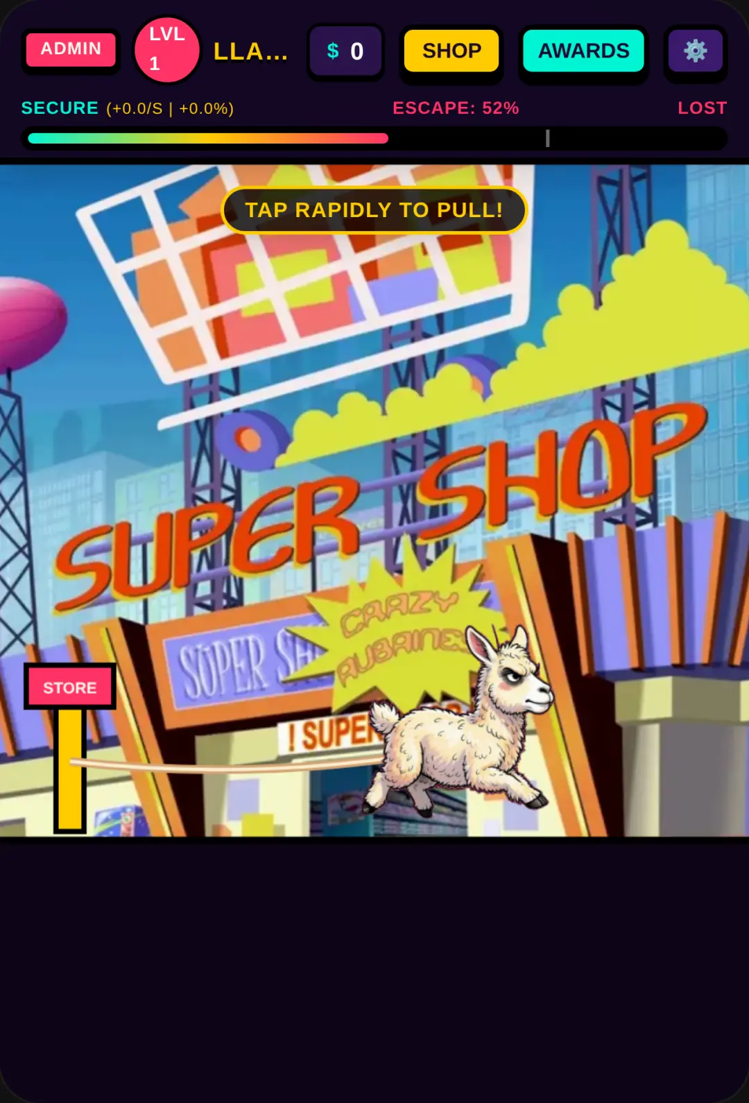 Llama Escape: Runaway Storefront cover