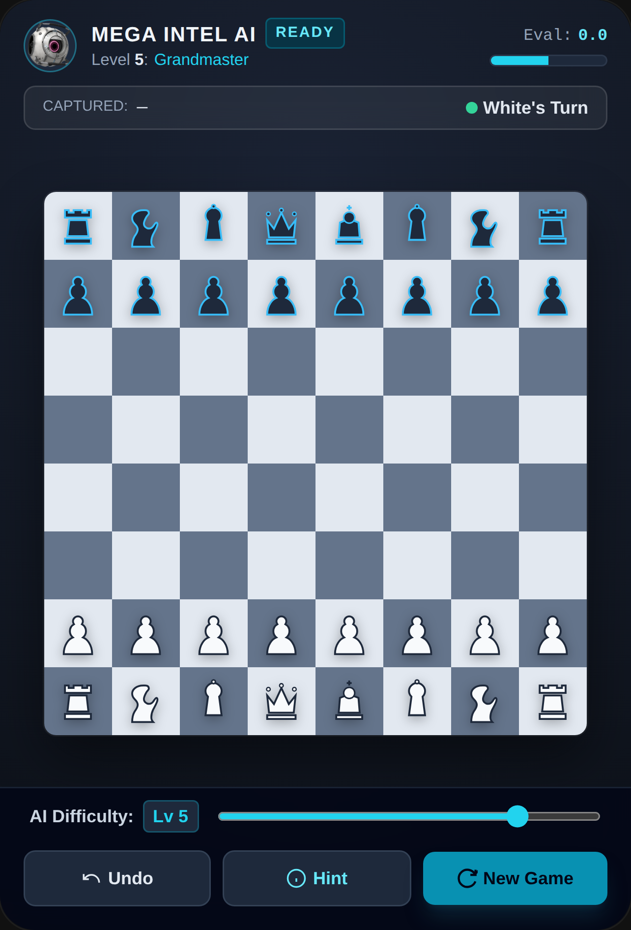 Chess vs Mega Intelligent AI cover