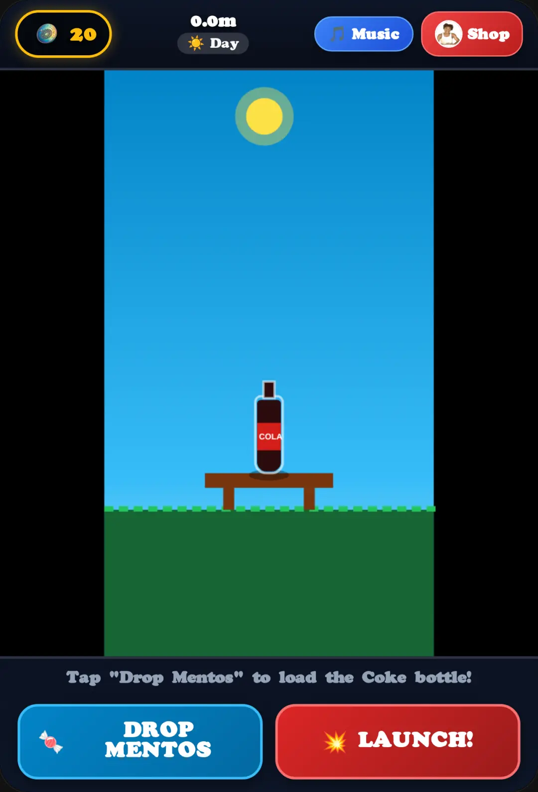 Coke & Mentos Space Geyser cover