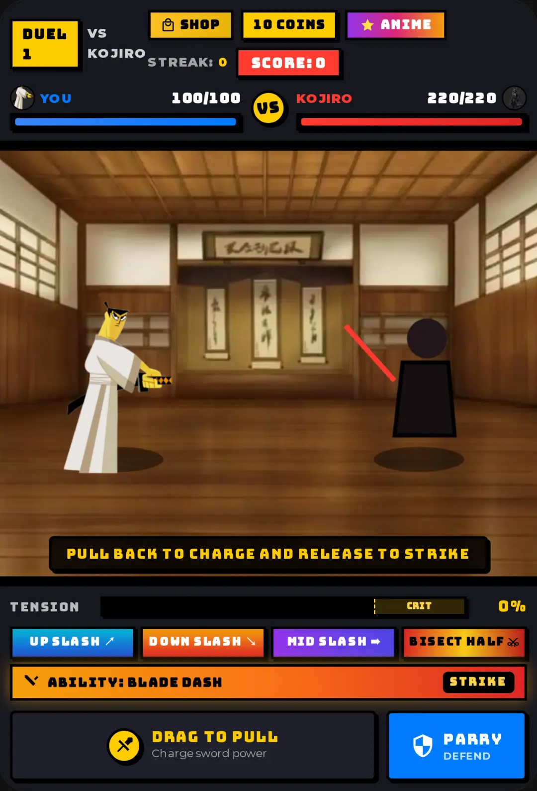 Blade Tension - Pull Sword Fight update mini game cover