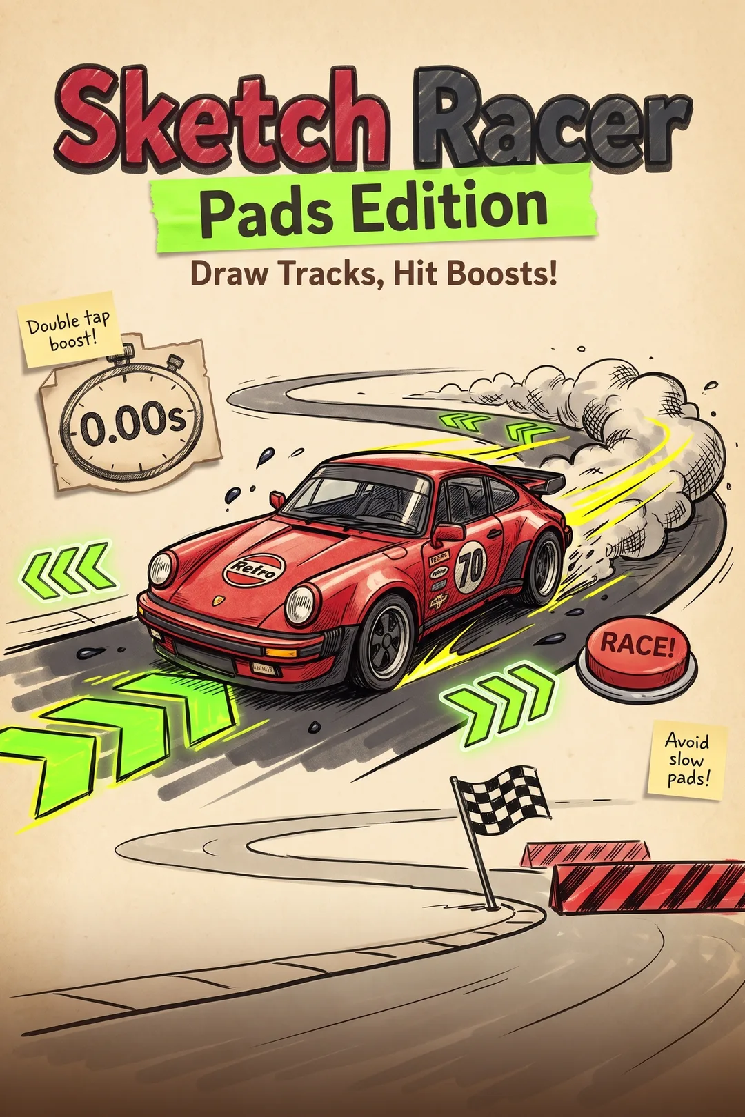 Sketch Racer: Pads Edition