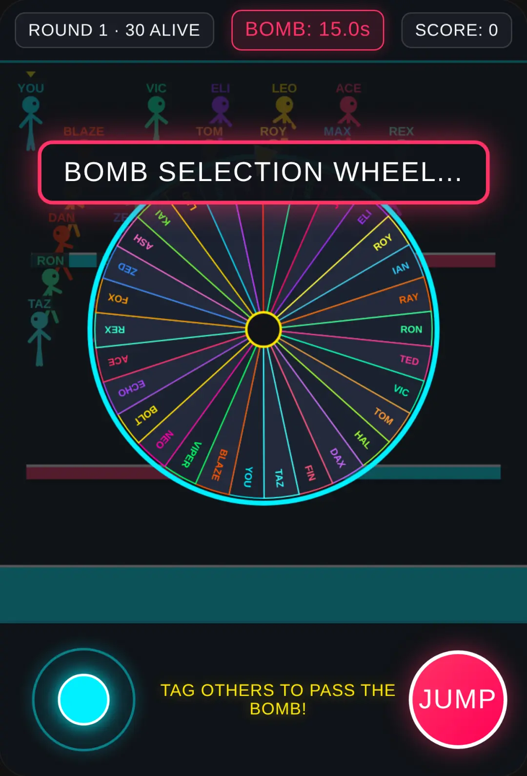 Stickman Bomb Tag cover