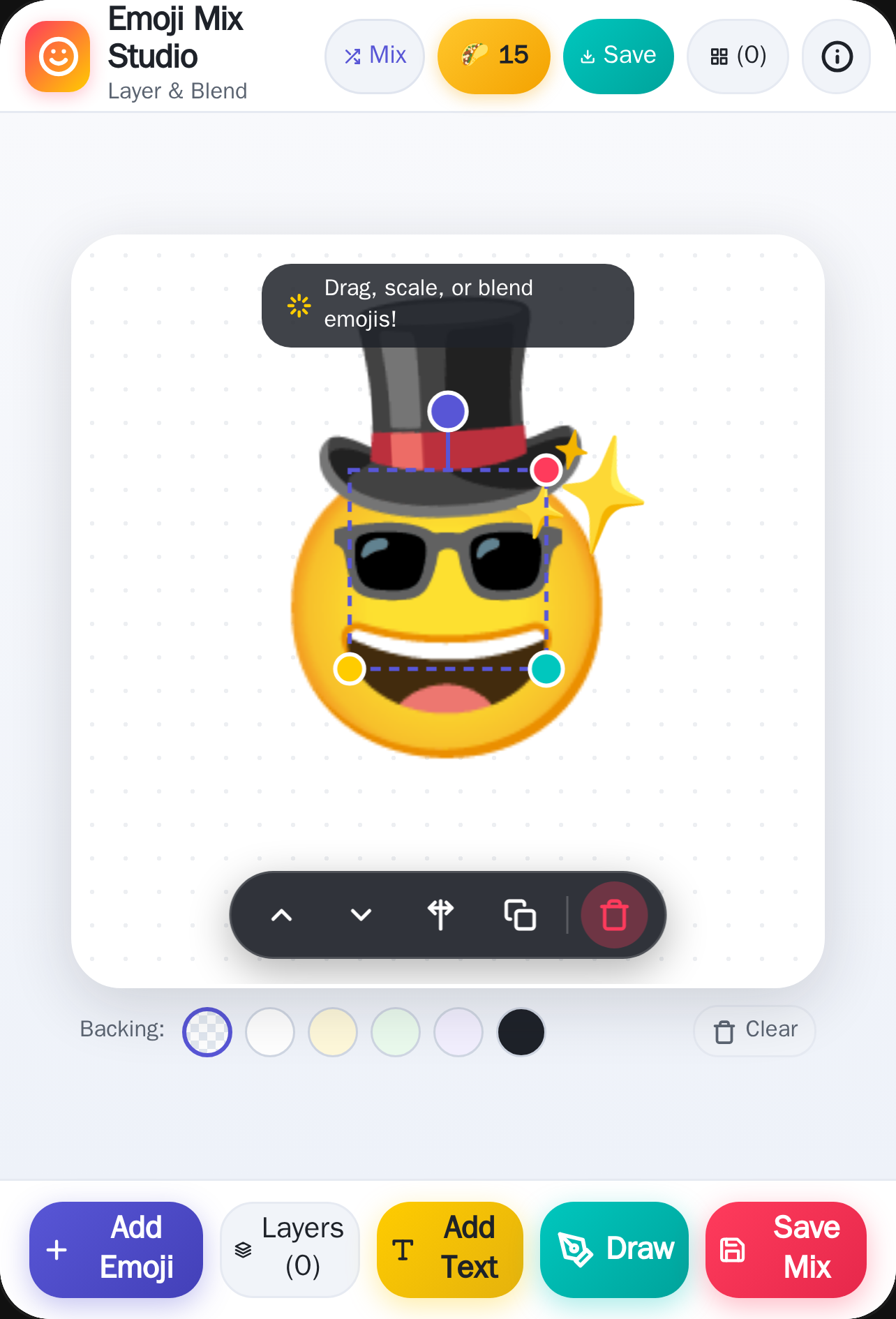 [Rainin taco update] Emoji Studio Creator cover