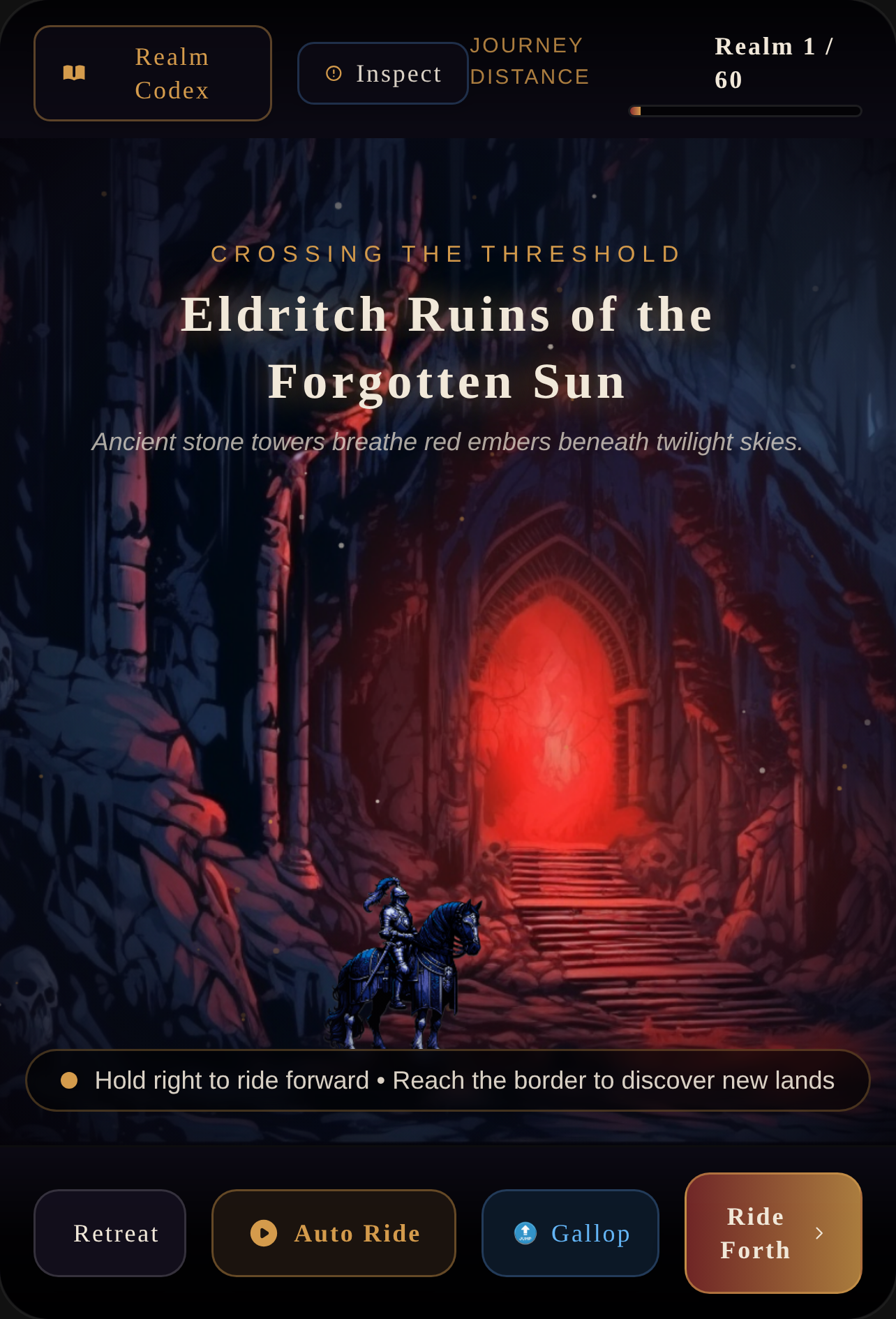 Realm Wanderer — The Knight's Pilgrimage cover