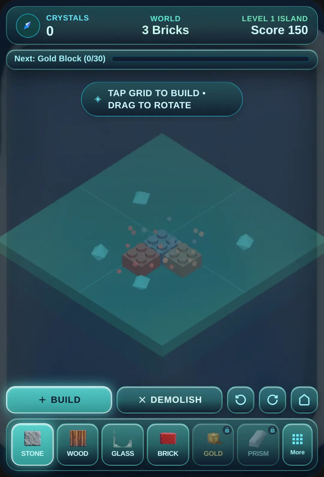 Brick World 3D - Build and Collect cover