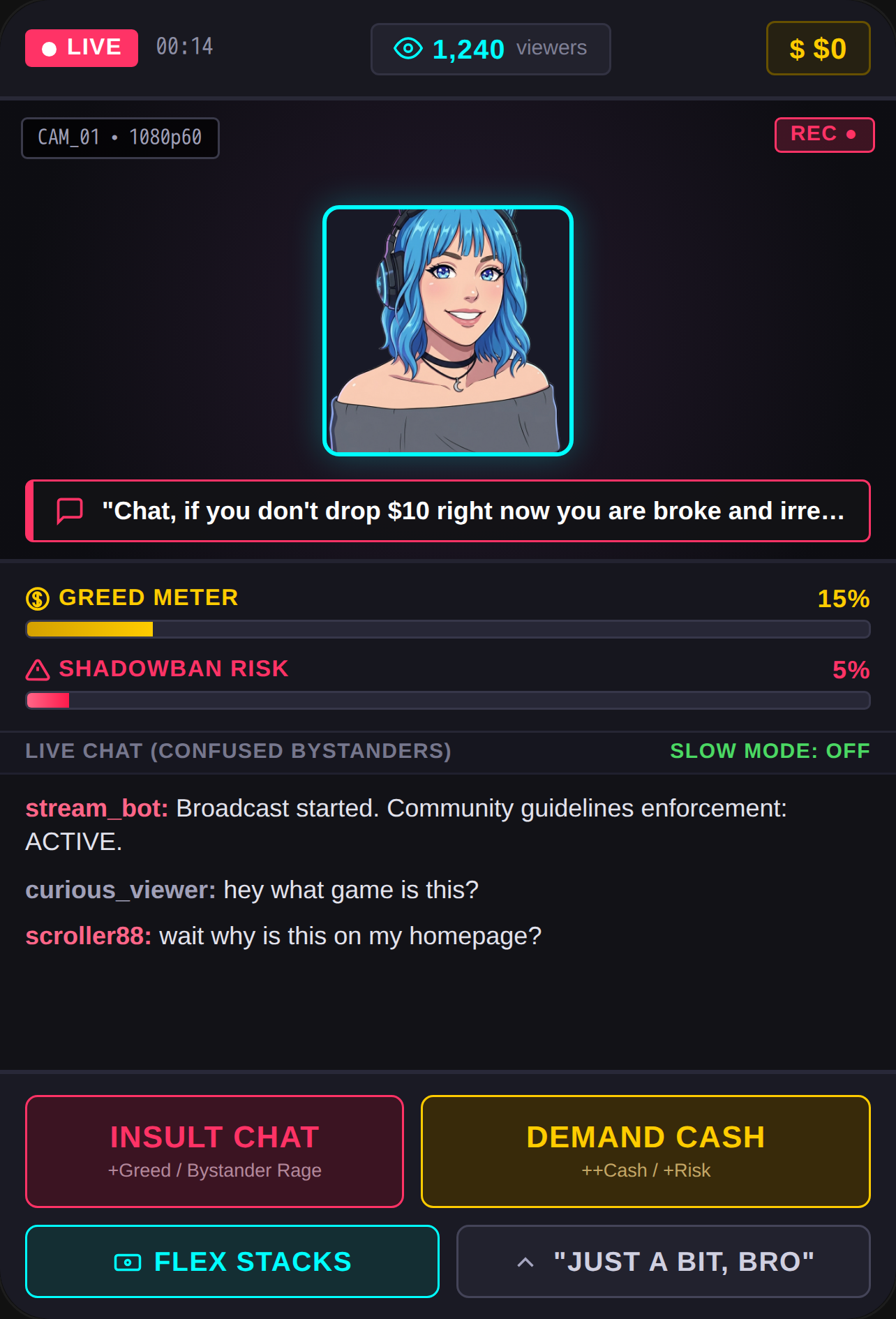 Toxic Streamer Simulator cover